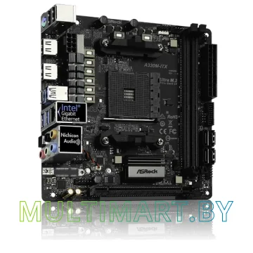 Материнская плата ASRock A320M-ITX картинка 3